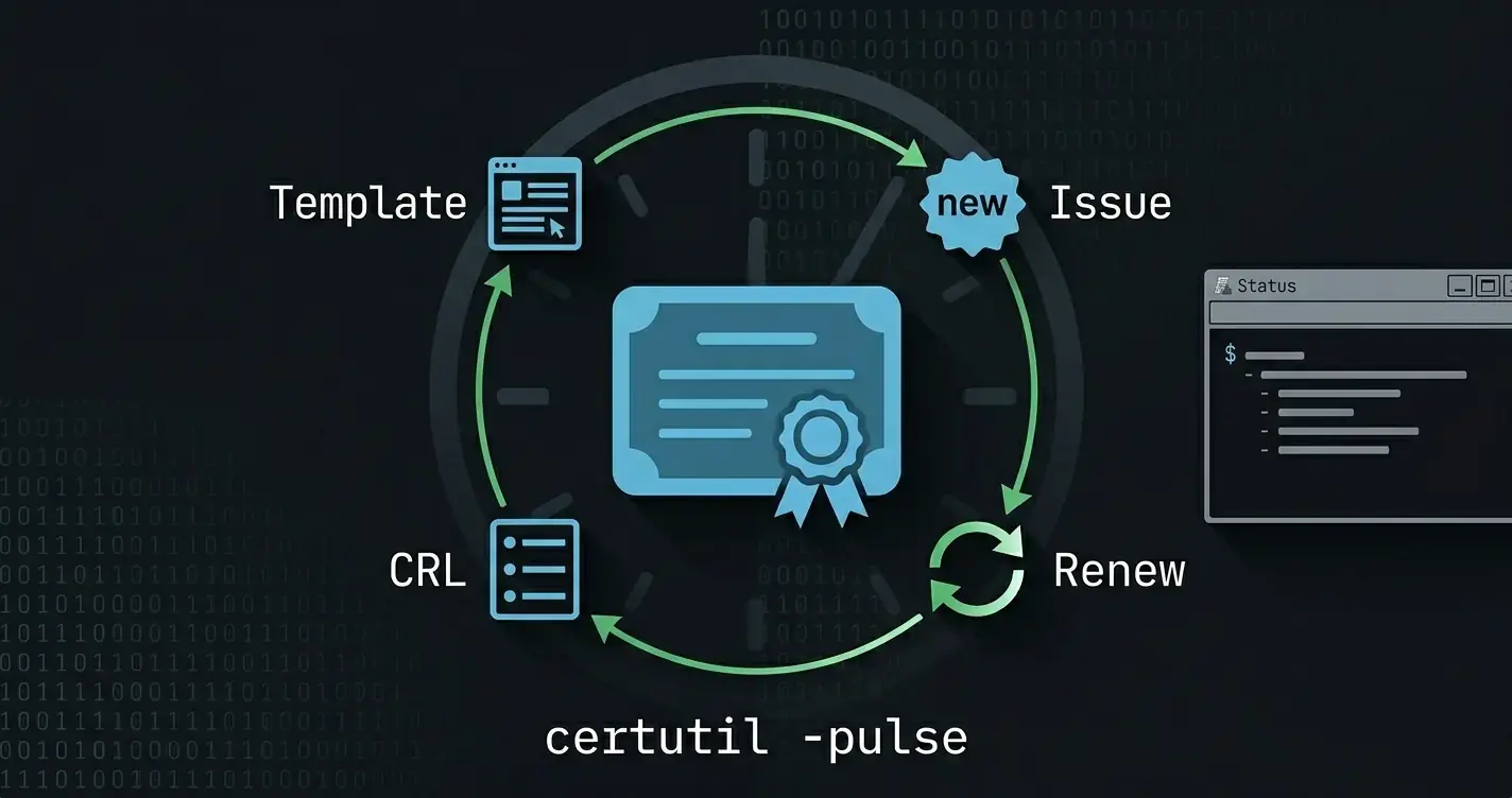Active Directory Certificate Automation Templates, Enrollment, and Rotation
