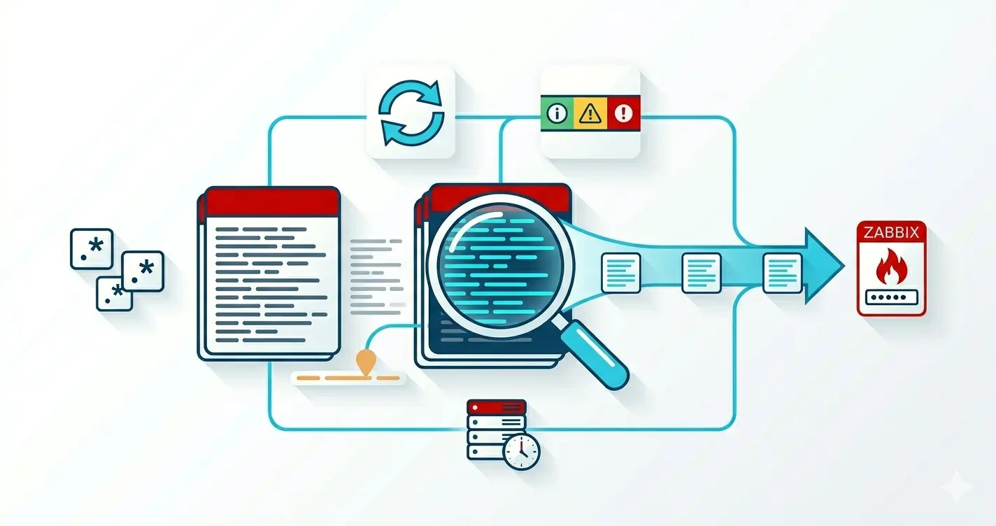 Zabbix Log File Monitoring with log[] and logrt[]