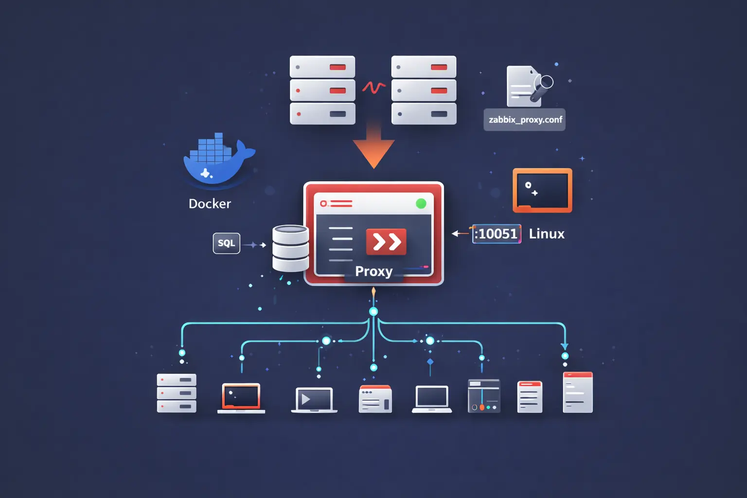 Zabbix Proxy, The Buffer Between Agents and the Server Pair